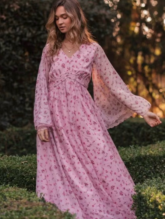 JessaKae Dresses & Skirts - JessaKae Rosamund in Rose Gloss